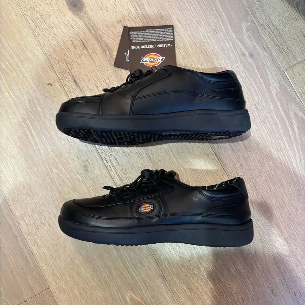 Dickies Men's Black Casual Leather Shoes NWT